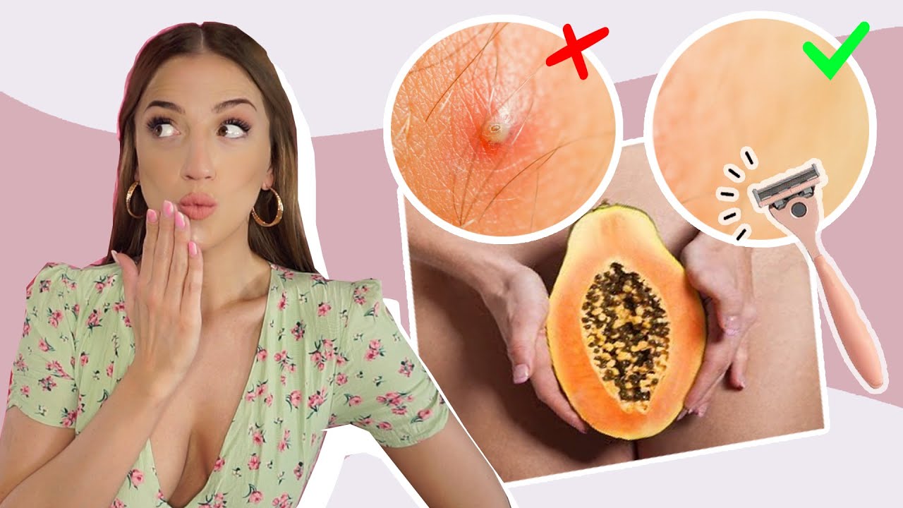 C&Oacute;MO DEPILAR LA ZONA (V) FEMENINA SIN DOLOR IRRITACION | REMEDIO CASERO