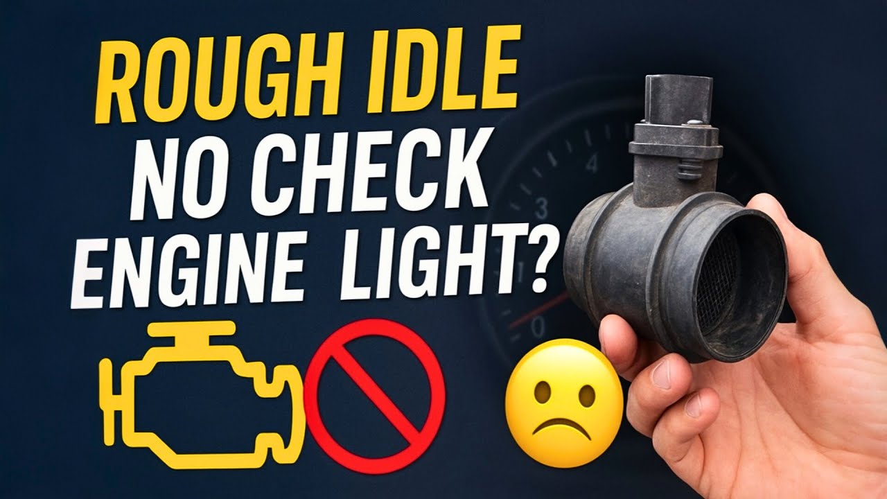 Rough Idle FIX: No Check Engine Light? Here&rsquo;s How! (DIY Step-by-Step)