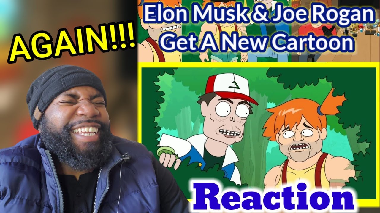 Flashgitz Reaction | Elon Musk and Joe Rogan Get A New Cartoon | Dat Man Los