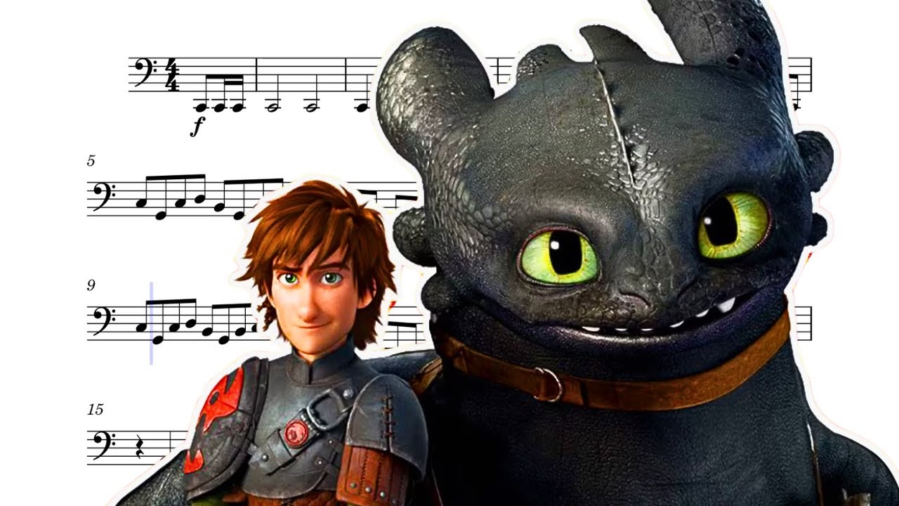 Test Drive (from How to Train Your Dragon) TUBA Sheet Music