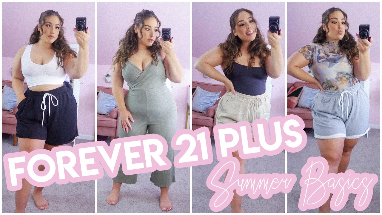 FOREVER 21 PLUS TRY ON HAUL: Summer Basics
