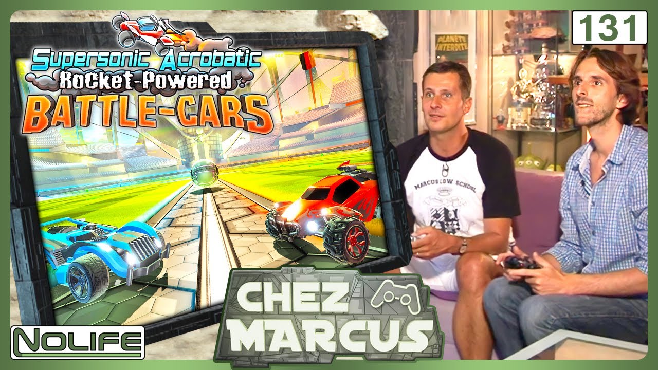 Chez Marcus n°131 : Supersonic Acrobatic Rocket-Powered Battle-Cars