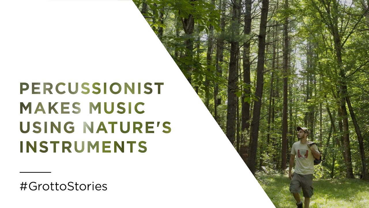 Percussionist Makes Music Using Nature's Instruments - Mini Doc #161