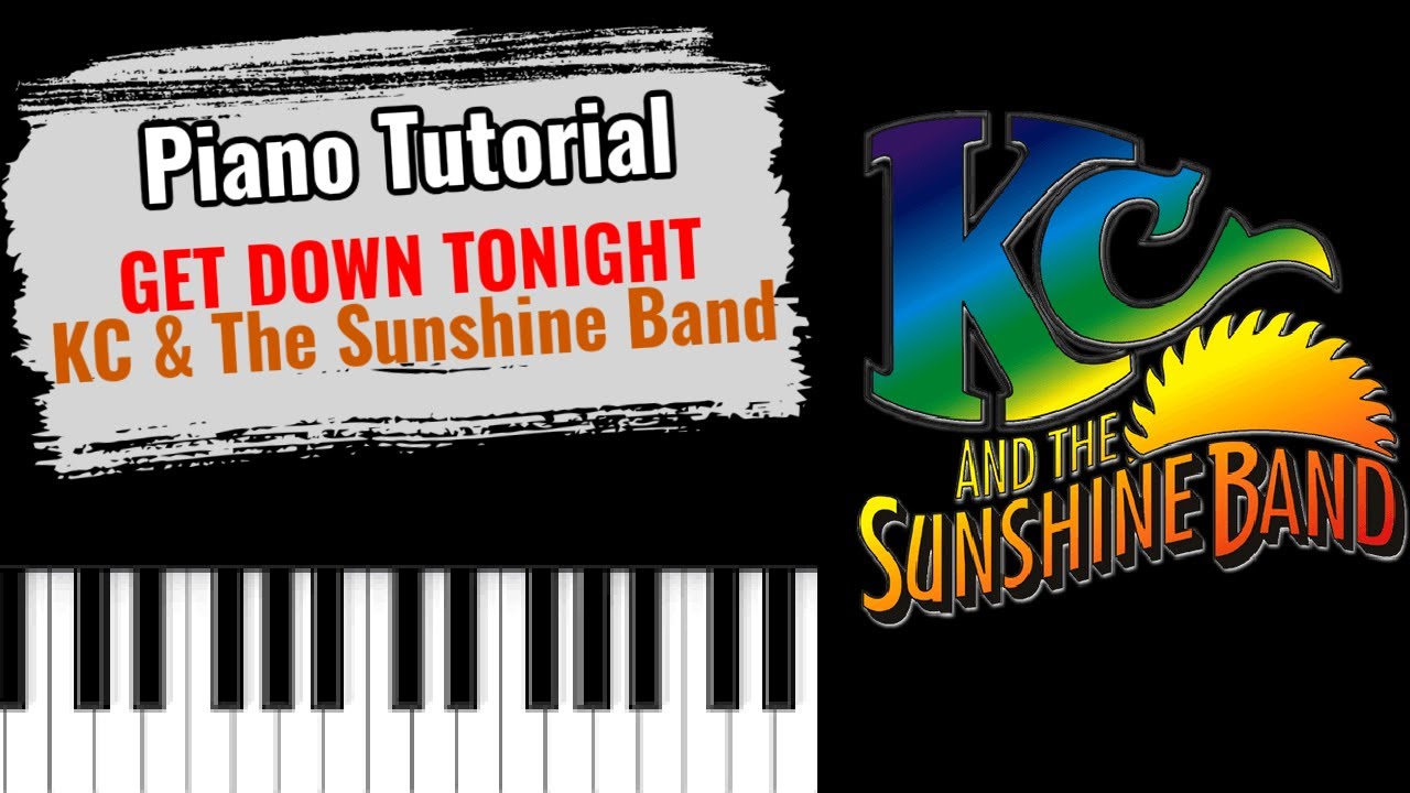 🎹 Как играть «GET DOWN TONIGHT» группы KC & The Sunshine Band (лёгкий урок игры на фортепиано)