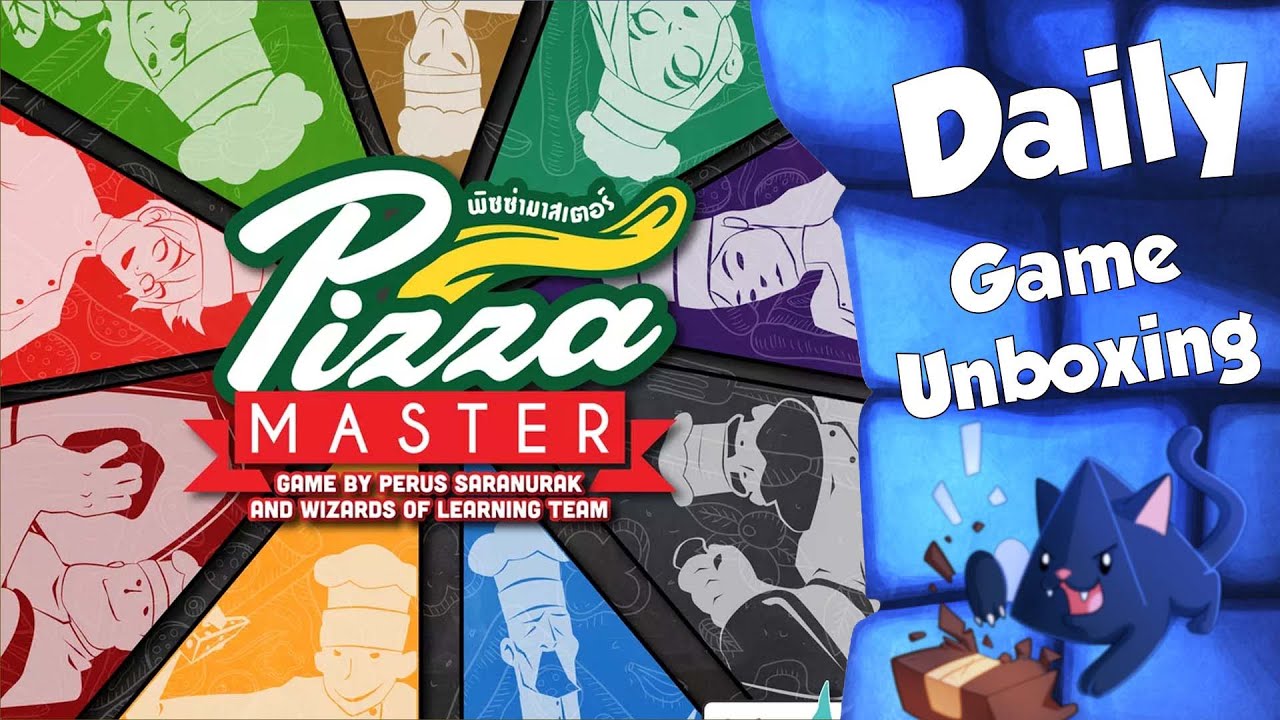 Pizza Master - Daily Game Unboxing