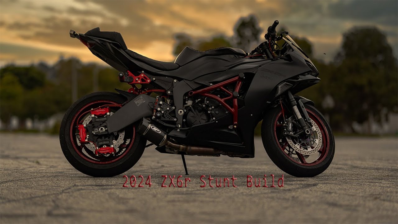 2024 ZX6r Stunt Build