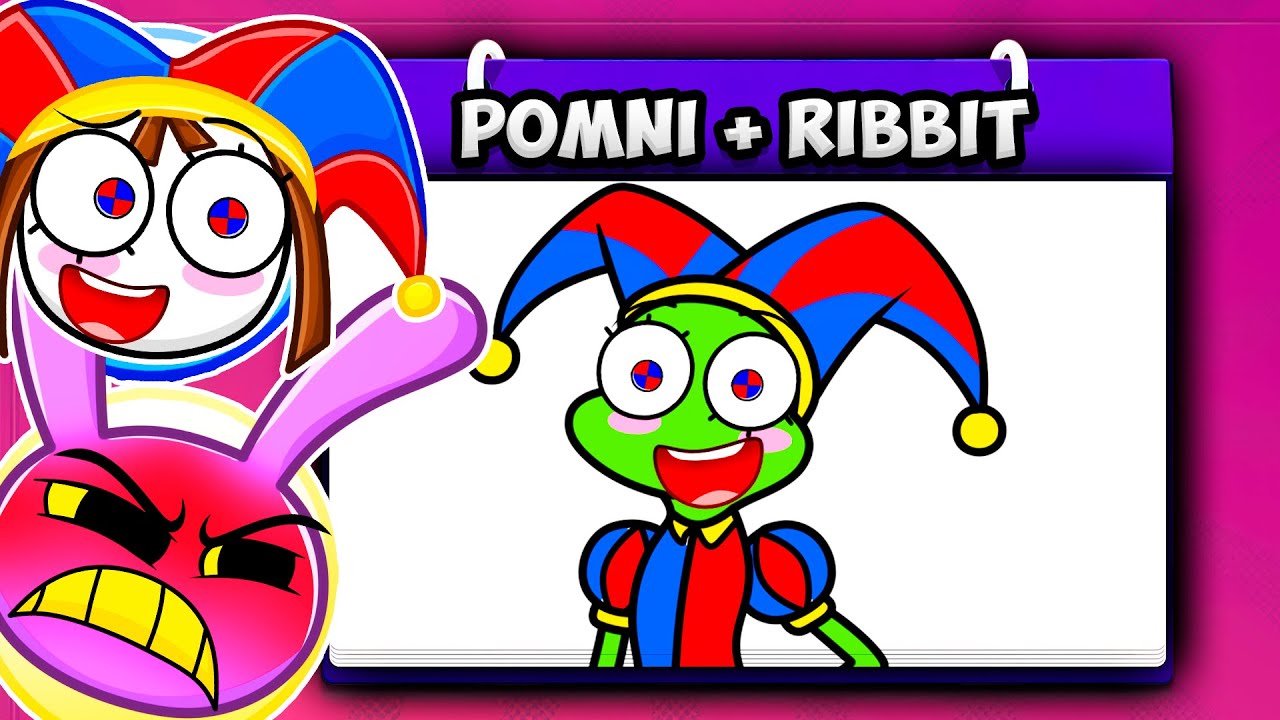 Pomni desenhou FUSÕES do Circo Digital!