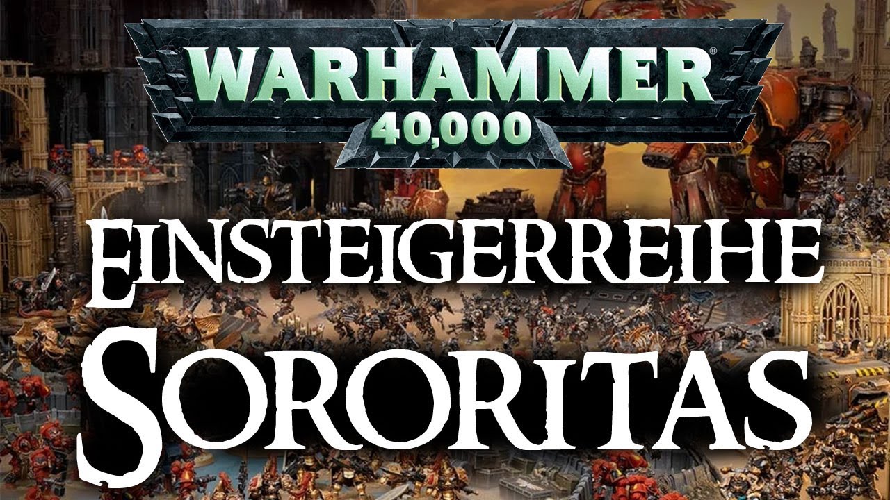 Tabletop Einsteigerreihe | Adeptus Sororitas / Sisters of Battle
