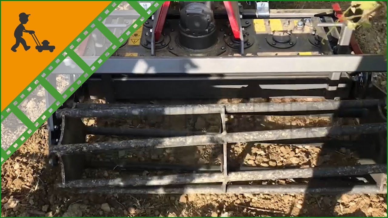 Funktionsvideo - Kreiselegge RF130 - Arbeitsbreite 130 cm - 12 Zinken - leichte Reihe - Käfigwalze