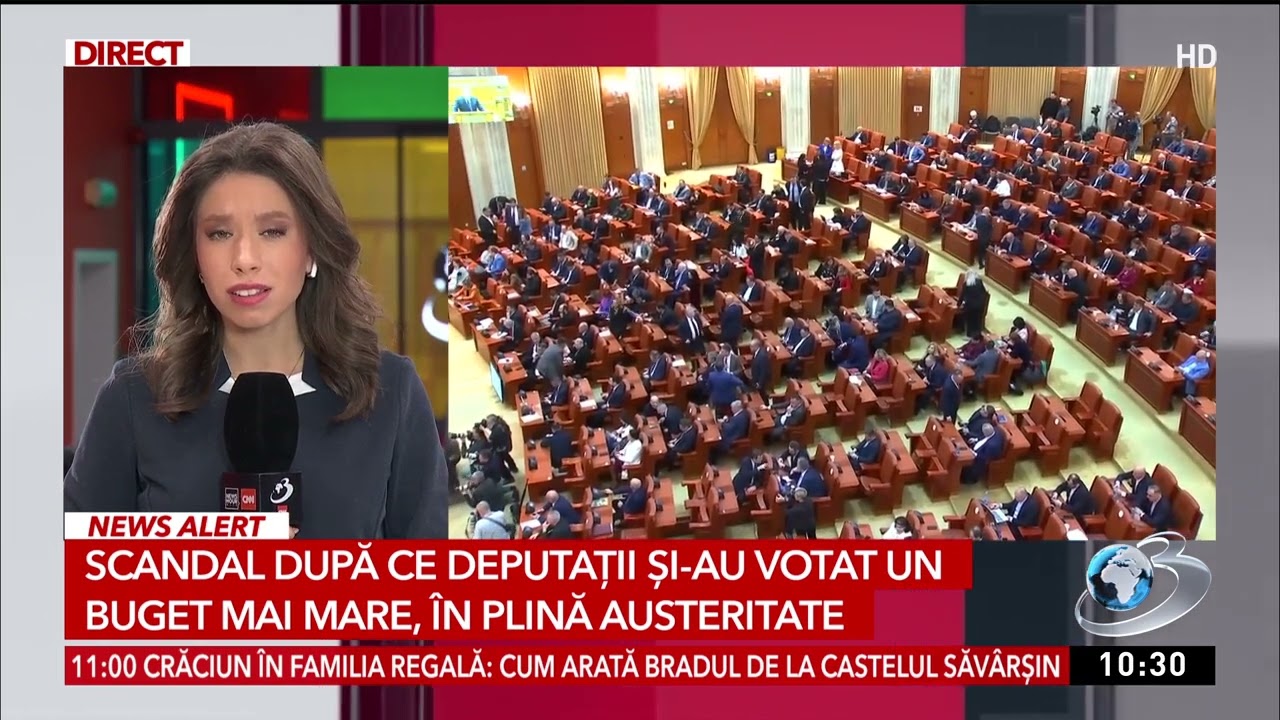 Scandal după ce deputații și-au votat un buget mai mare, &icirc;n plină austeritate