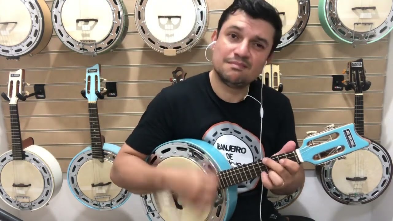 Palco Iluminado (Cleber Augusto / Djalma Falcão) Regulagem de banjo