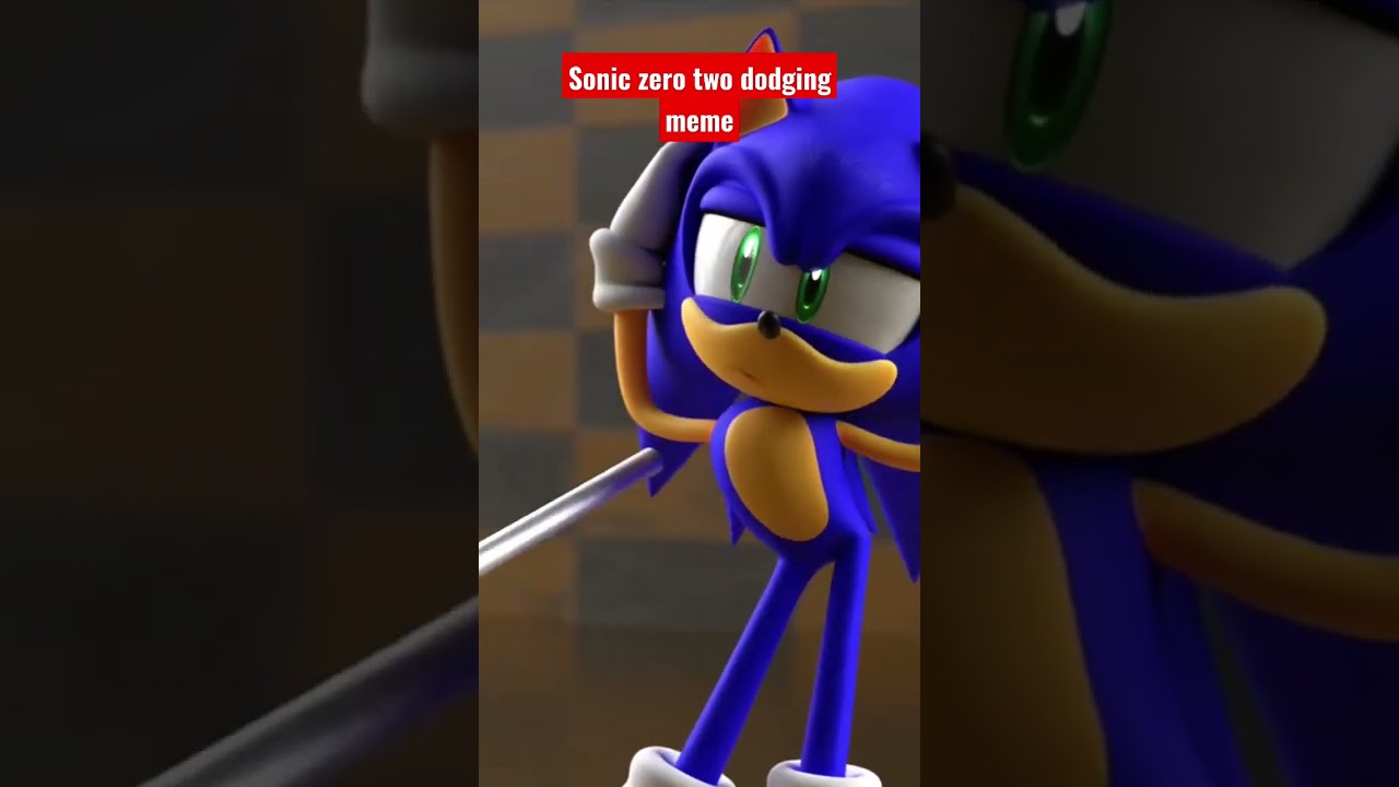 Sonic zero two dodging meme #zerotwododgingmeme #zerotwodance