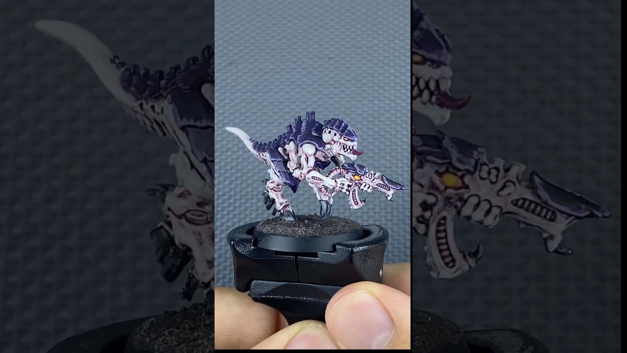 Процесс покраски флота-улья &laquo;Левиафан&raquo;! #castellanpetrus #warhammer40k #40k #tyranids