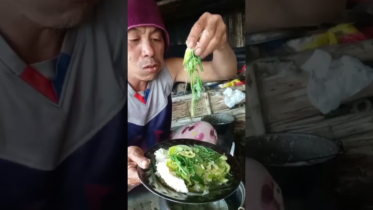 Basta diria sa bukid utan ra gyod ang madali-dali Sudanon talbos