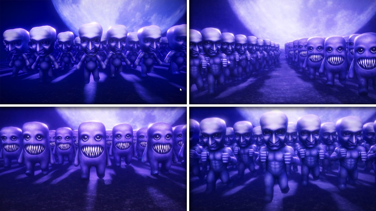 UPD! NEW Blue Moon Event - What If I Become Everyone - AOONI Nightmare Roblox