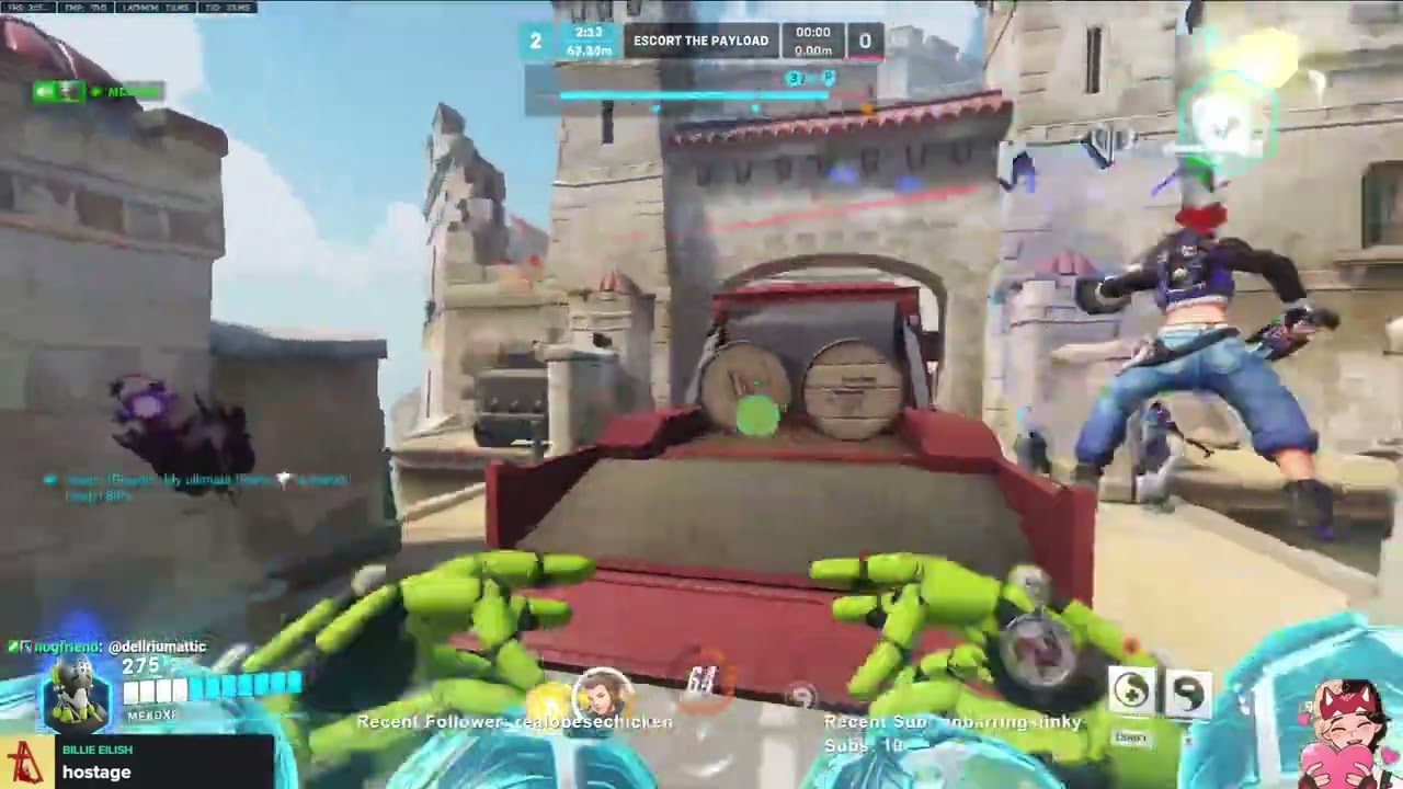 MEADXR PRO ZENYATTA GAMEPLAY | HAVANA | OVERWATCH 2 SEASON 9 TOP 500