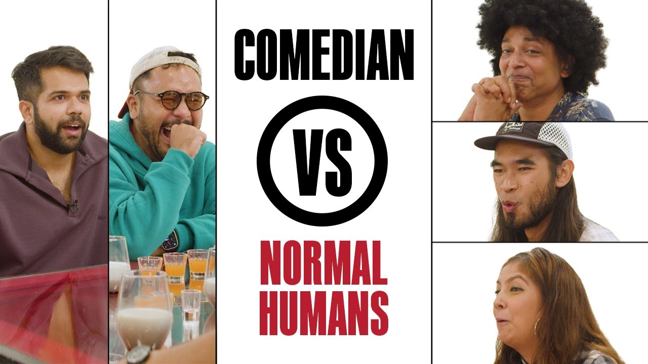 COMEDIAN VS NORMAL HUMANS - DAS DD & ZAKI HUSSAIN Part 1