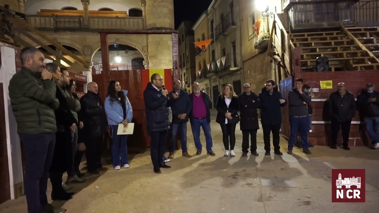 Homenaje plaza de toros artesanal del Carnaval de Ciudad Rodrigo BIC