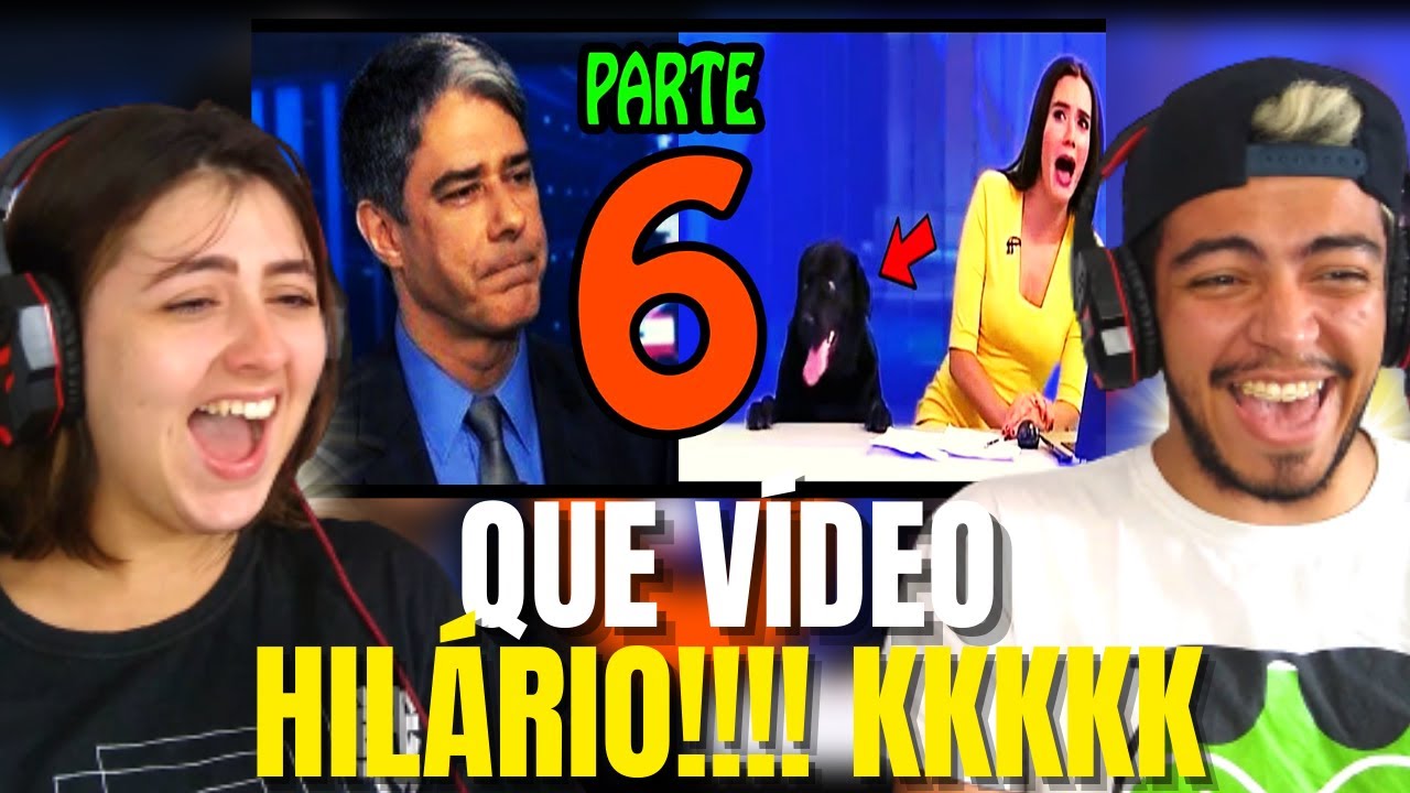 ENGRAÇADO DEMAIS! KKKK REACT (Fala de Tudo) 🔴 Os maiores MICOS AO VIVO na TV Brasileira! PARTE 6