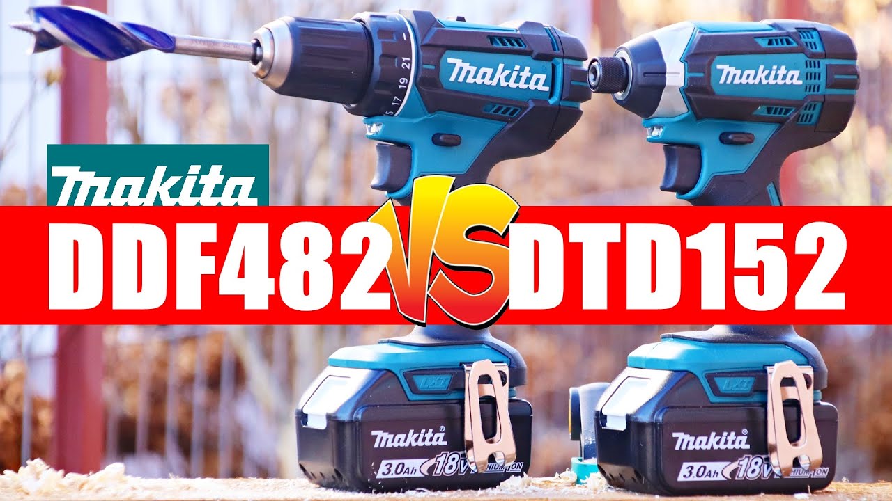 Ce tip de MIG preferi, normala sau cu impact? Makita DDF482 VS Makita DTD152