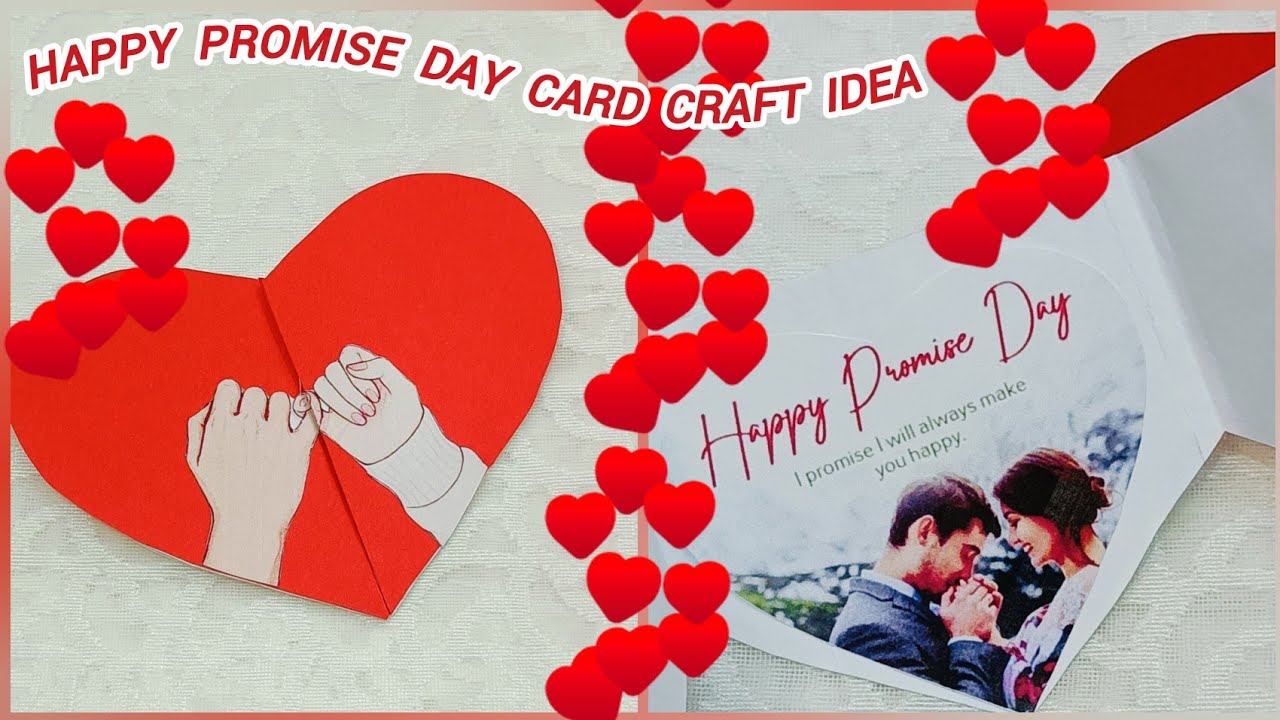 💍❤️Diy promise day heart sep card ideas full tutorial #diy #craft #valentinesday #love #handmade #yt