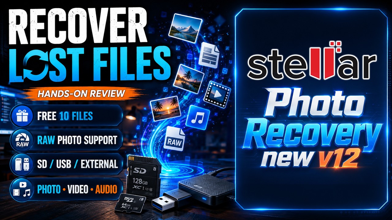 Can It Recover 5TB of Lost Data? Free Stellar Photo Recovery Real-World Test
