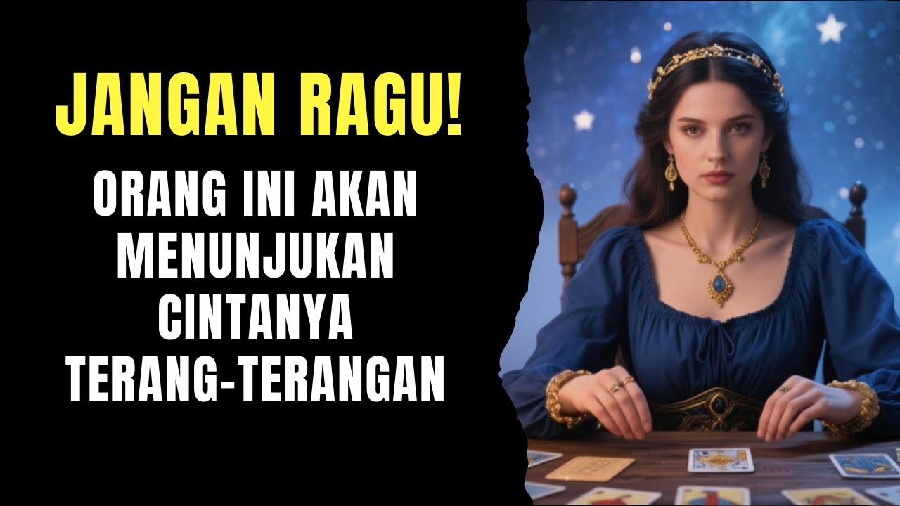 TAROT 💗 ORANG INI MENUNJUKAN CINTANYA TERANG-TERANGAN #tarot #tarotreading #generalreading