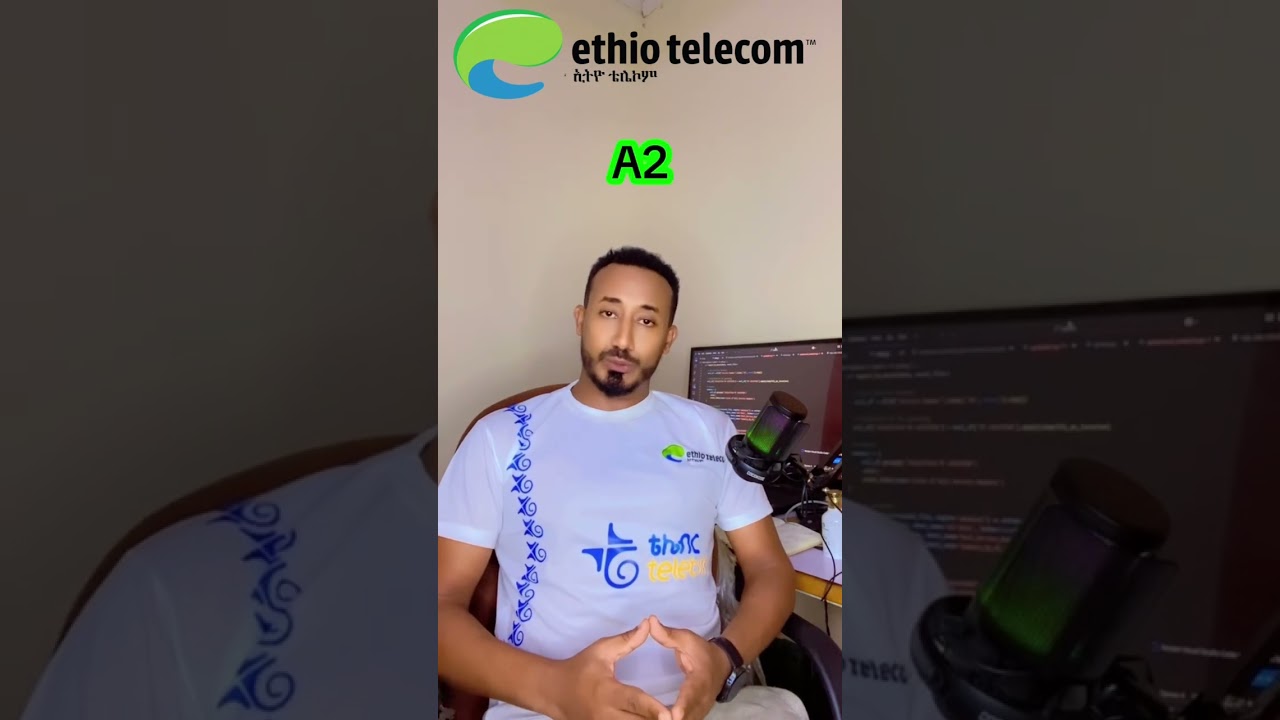 Ethiotelecom short codes #smartphone #ethiotelecom #yohanestechbytes