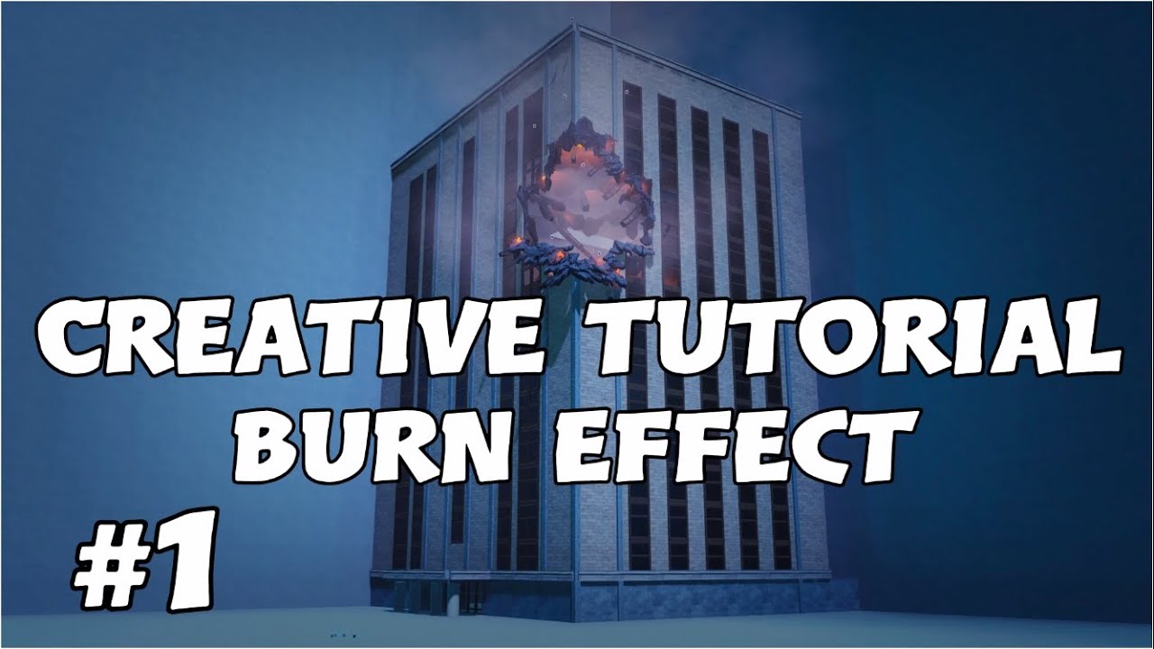 Fortnite Creative Tutorial #1 | Burn Effect (Fortnite Battle Royale)