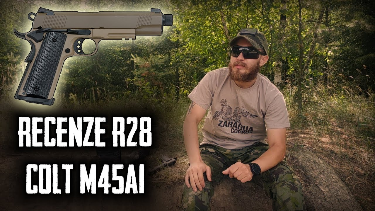 Recenze airsoftové zbraně Colt M45A1 | Kovová konstrukce a regulovaný Hop-Up