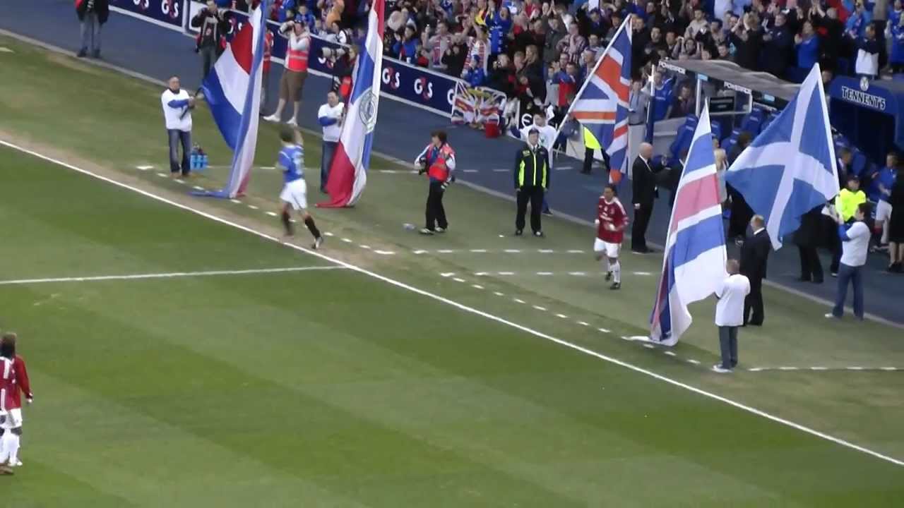 Glasgow Rangers Legends v AC Milan Glorie