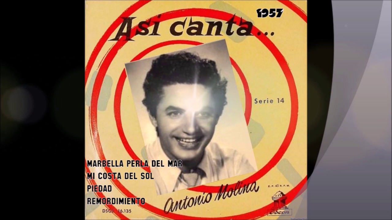 Antonio Molina ep de 4 canciones  dsoe-16.135 año 1957