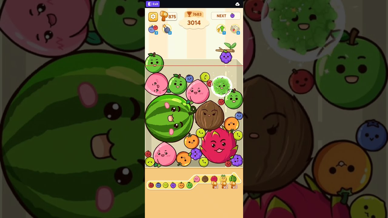 FRUIT MERGE : JUICY DROP GAME || WATERMELON