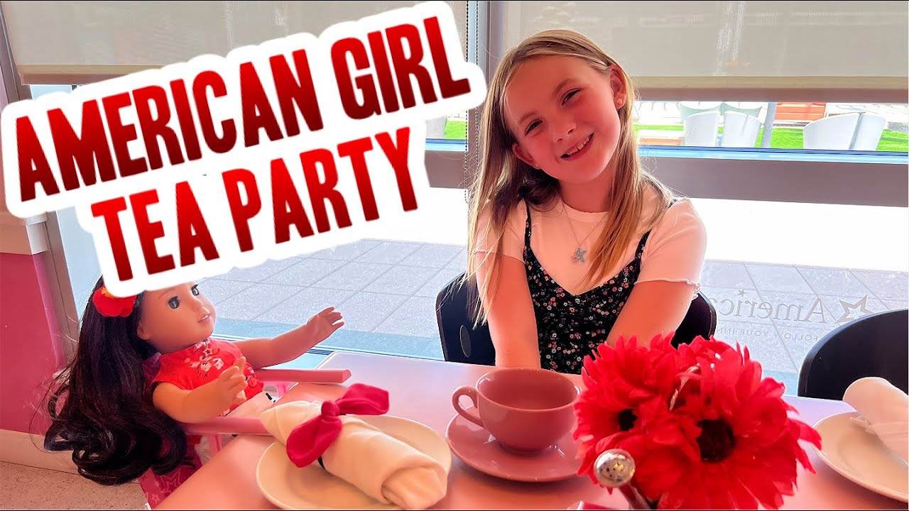 American Girl Tea Party at Florida Mall