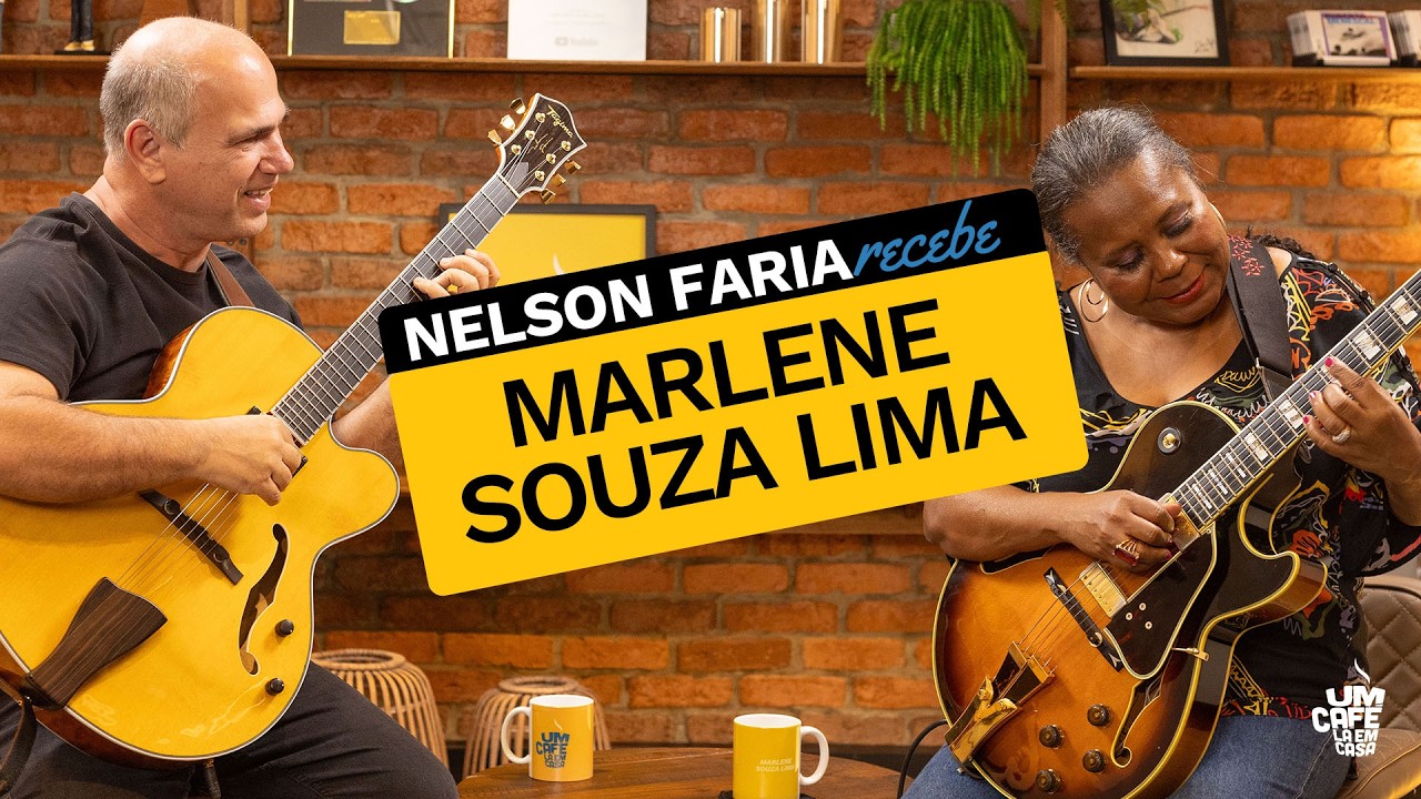 Marlene Souza Lima e Nelson Faria | Um Café Lá Em Casa