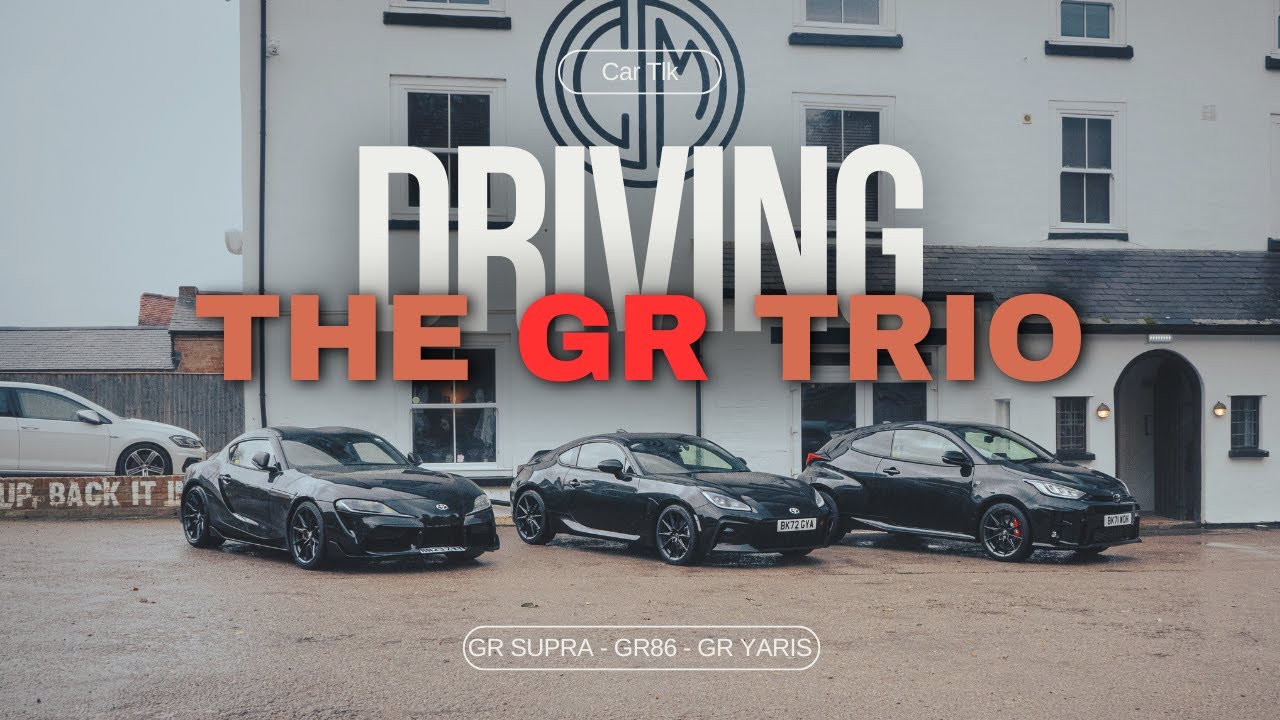 За рулём GR Trio — GR86 против GR Supra против GR Yaris