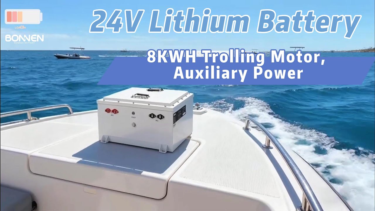 24 Volt Lithium Marine Battery For Trolling Motor 