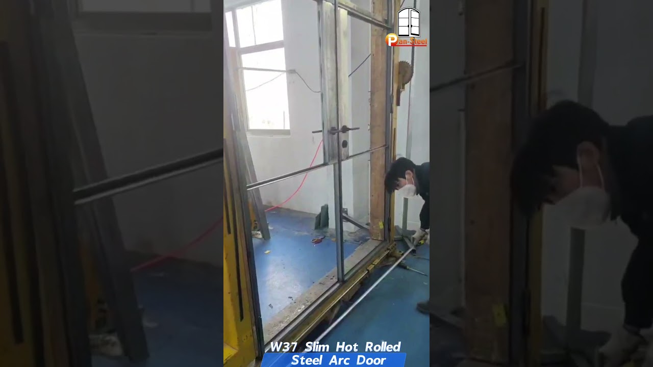 W37 Slm Hot Rolled Steel Arch Door 