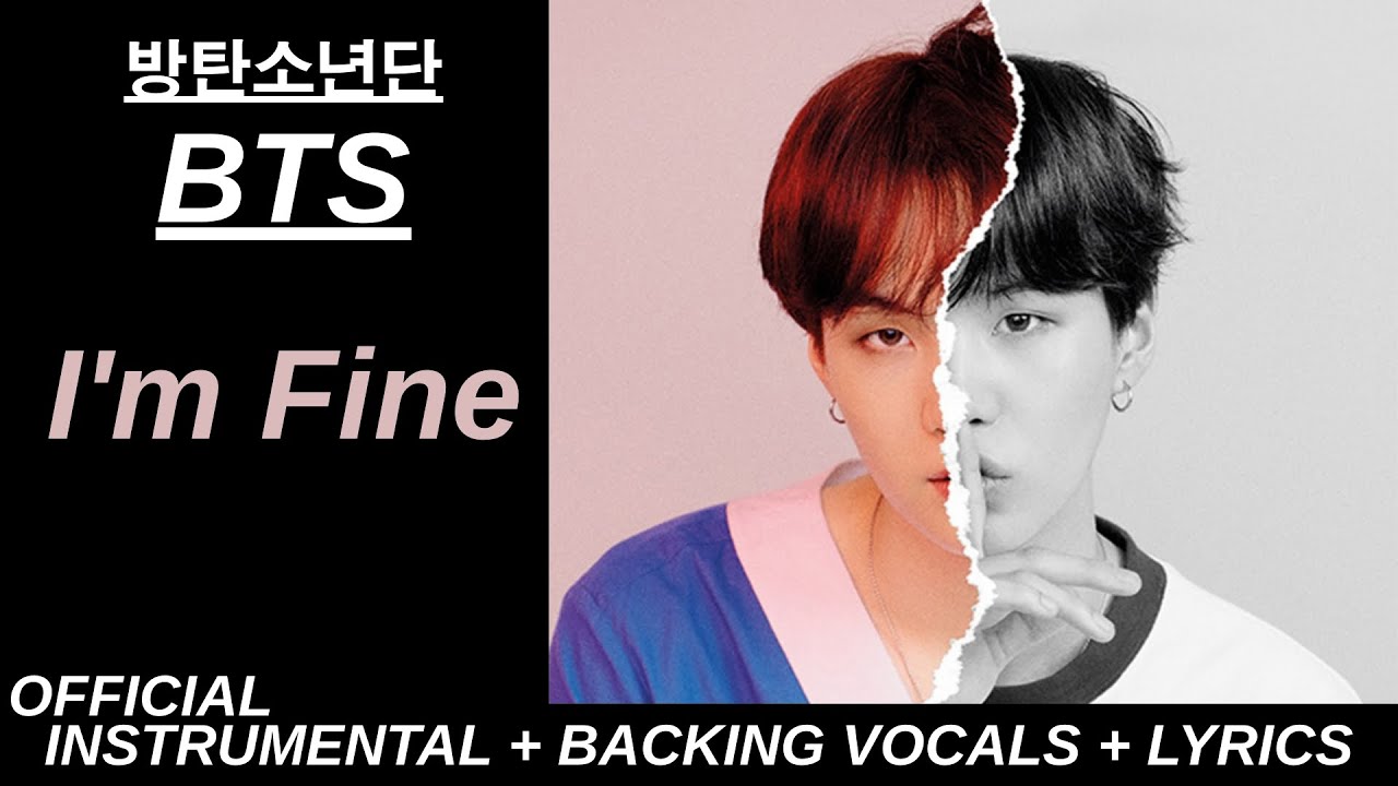 BTS (방탄소년단) 'I'm Fine' Official Karaoke With Backing Vocals + Lyrics