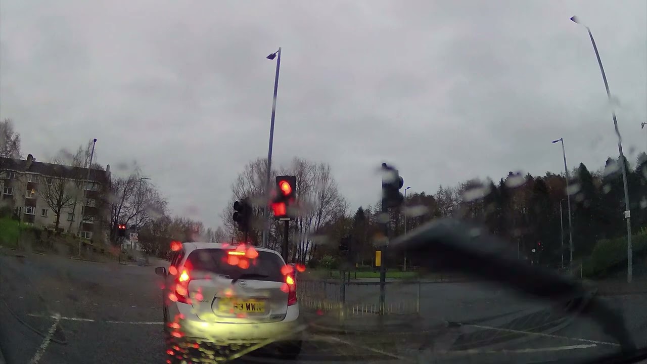Driving Around East Kilbride Town Centre