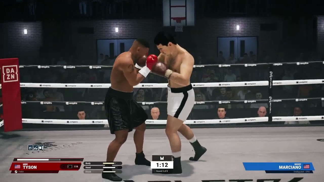 Tyson vs Marciano gameplay | Undisputed