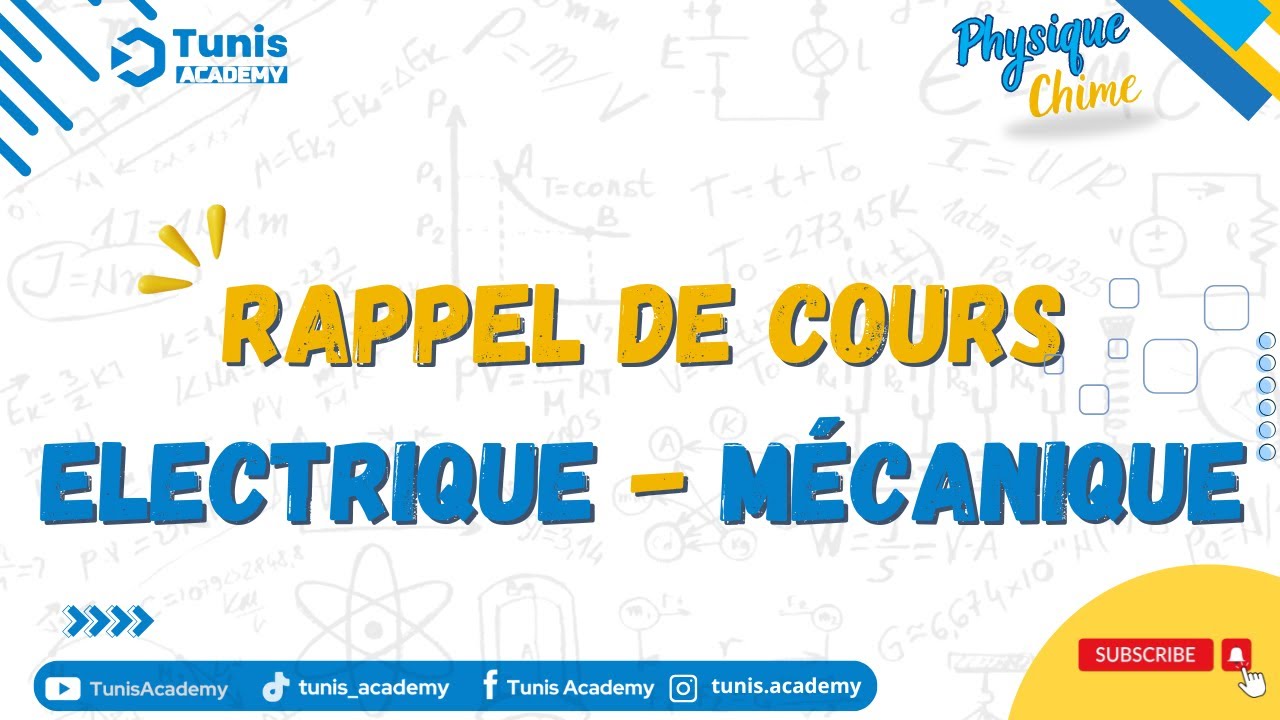 ANALOGIE ÉLECTRIQUE-MÉCANIQUE | Astuces et Rappels