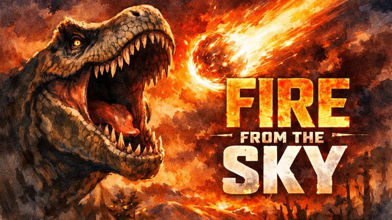FIRE FROM THE SKY | Chicxulub impact | (Official Lyrics Video)