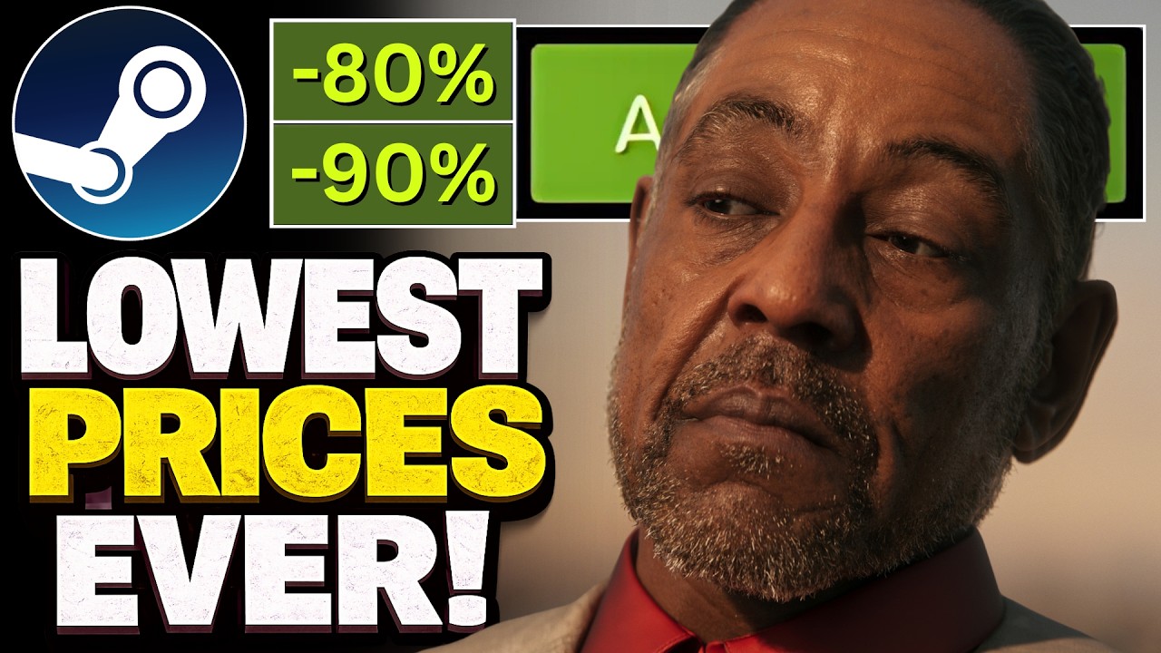 В Steam сейчас НЕВЕРОЯТНЫЕ скидки! (до 90%)