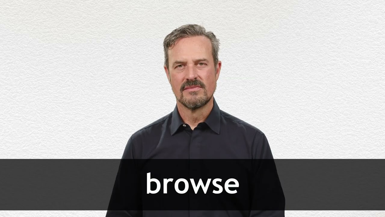 How to pronounce BROWSE in American English