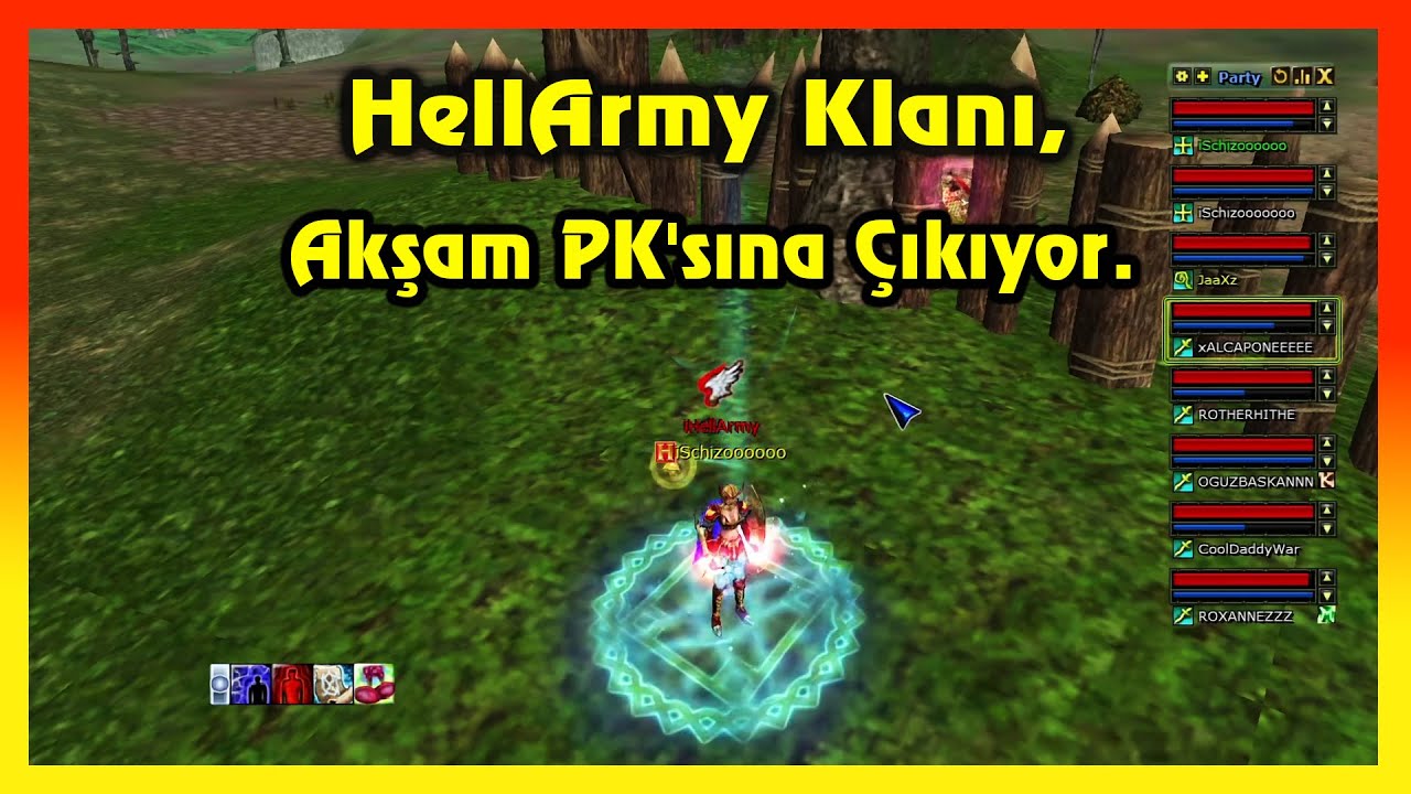Knight Online PK | HellArmy Klanı Akşam PK'sına Çıkıyor.
