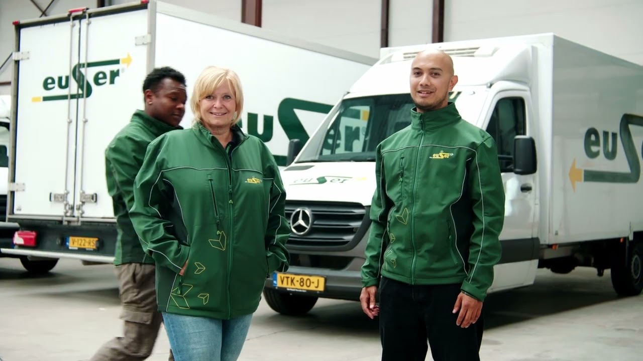 Wervingsvideo nieuwe chauffeurs Euser - baan vol afwisseling en vrijheid - gemaakt door Bruchs