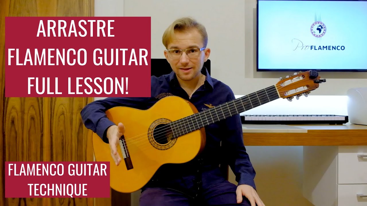 Arrastre - Flamenco Guitar Technique - Easy Flamenco Guitar Lesson