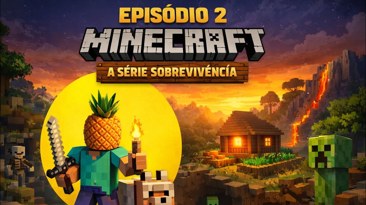 Série-episódio 2 manecraft!!!