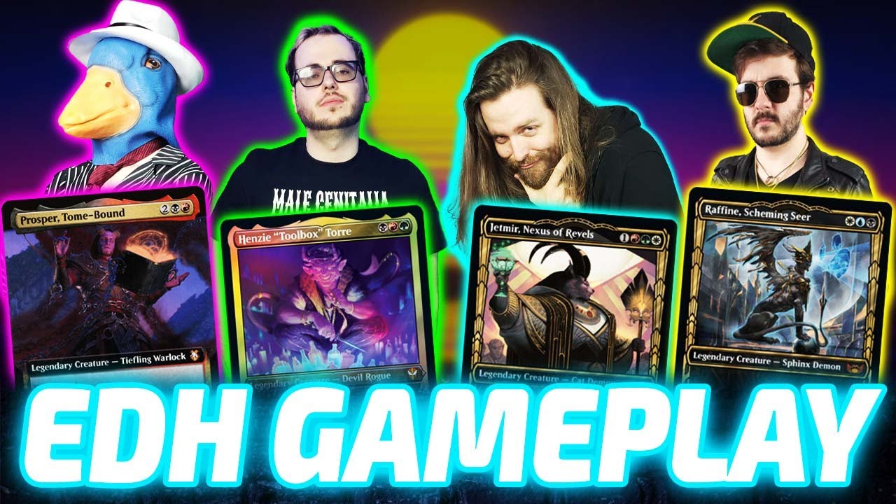 Проспер против Хензи против Джетмира против Раффина [EDH/Commander, игровой процесс MTG 2022]